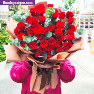 Bó hoa hồng tặng người yêu